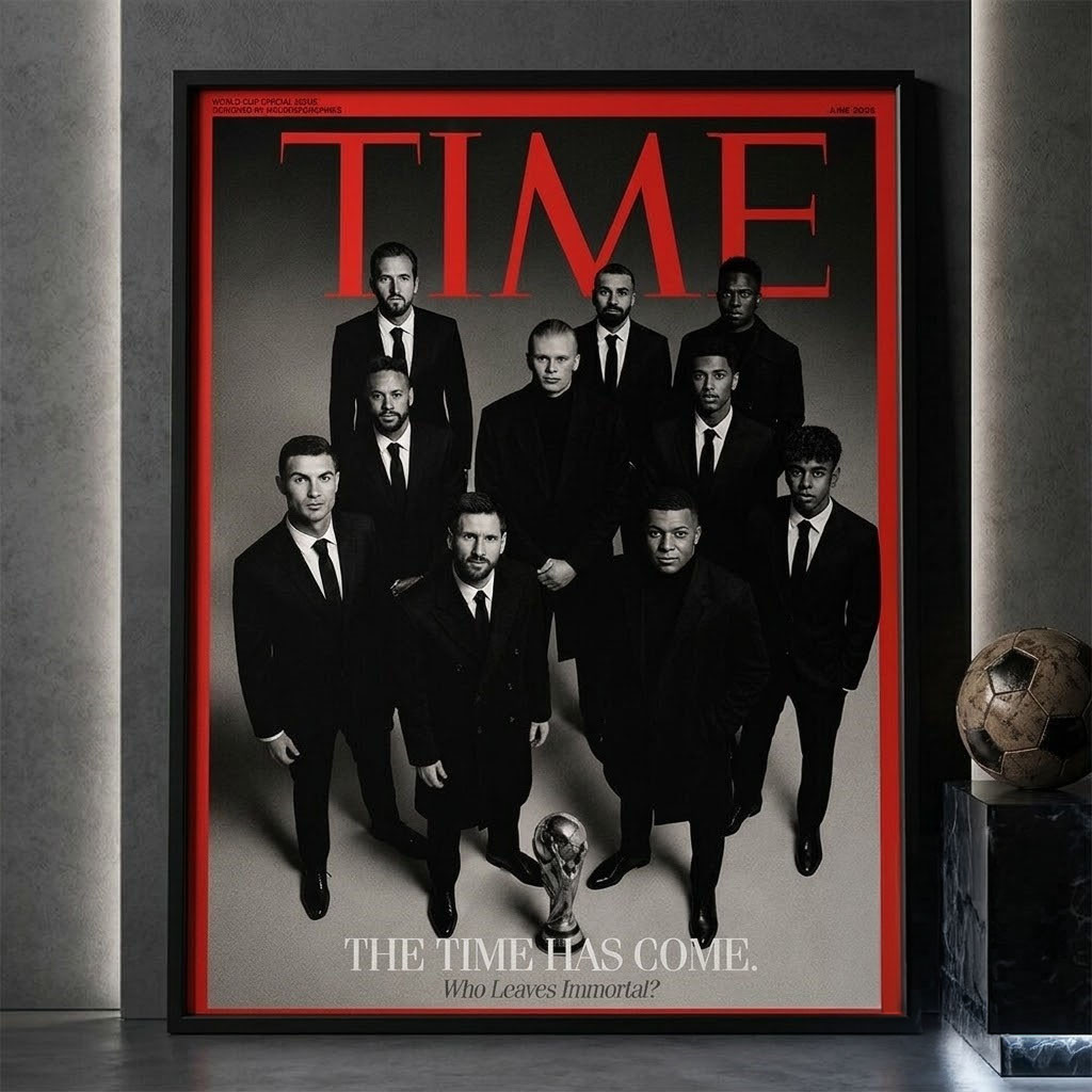 World Cup Football Legends Who Leaves Immortal Poster FIFA World Cup 2026 Merch Home Decor - Kdjoy