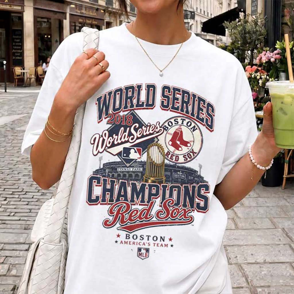 World Series Champions Boston Red Sox Baseball Sports T-Shirt Red Sox Merch Gifts For Fans - Kdjoy World Series Champions Boston Red Sox Baseball Sports T-Shirt Red Sox Merch Gifts For Fans - Kdjoy