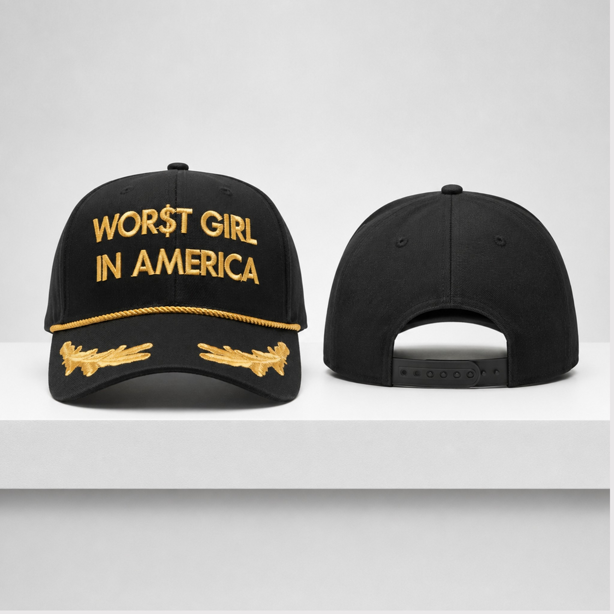 Worst Girl In America 2026 Hat Embroidered Gift Ideas For Her - Kdjoy