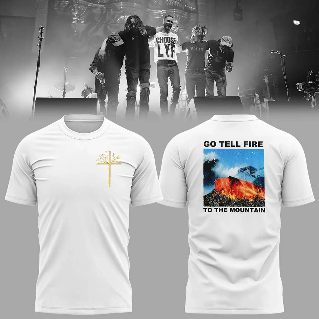 Wu Lyf Fifteen Years Later 2026 T-Shirt Go Tell Fire To The Mountain Shirt Wu Lyf Merch - Kdjoy