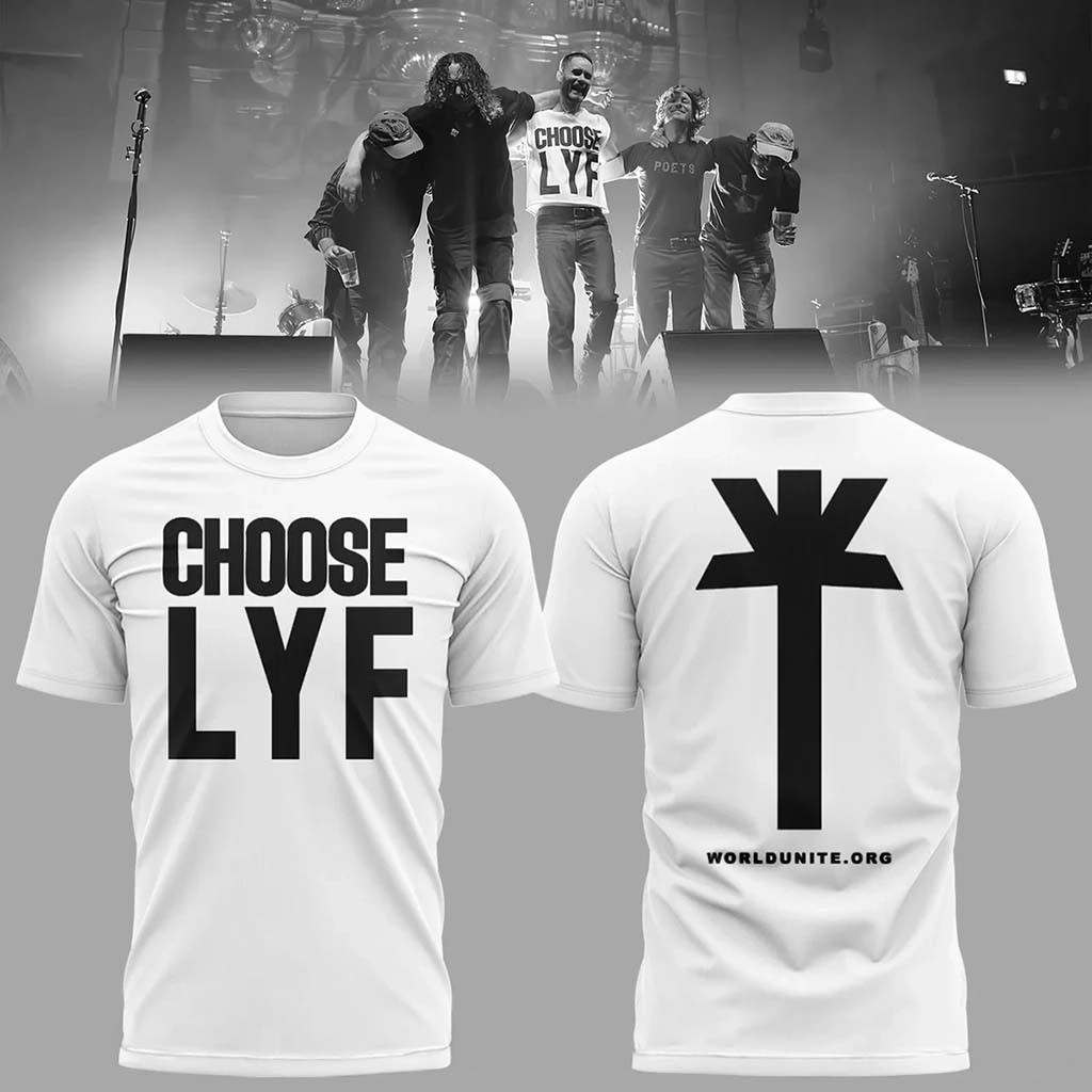 Wu Lyf Merch Fifteen Years Later T-Shirt Choose Lyf Shirt White Gifts For Music Lovers - Kdjoy