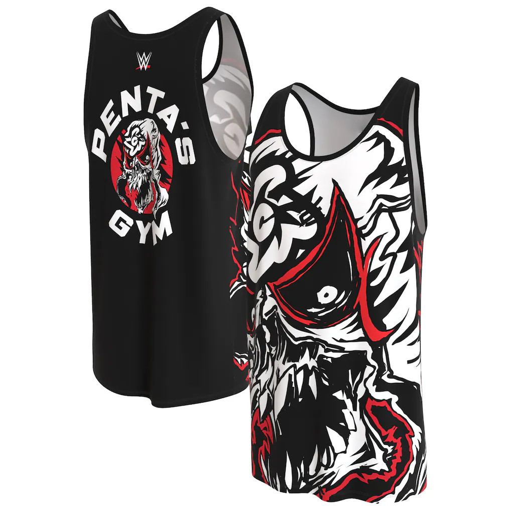 WWE Merch 2026 Black Penta Penta's Gym Tank Top Penta Merch Best Gift For Wrestler - Kdjoy WWE Merch 2026 Black Penta Penta's Gym Tank Top Penta Merch Best Gift For Wrestler - Kdjoy