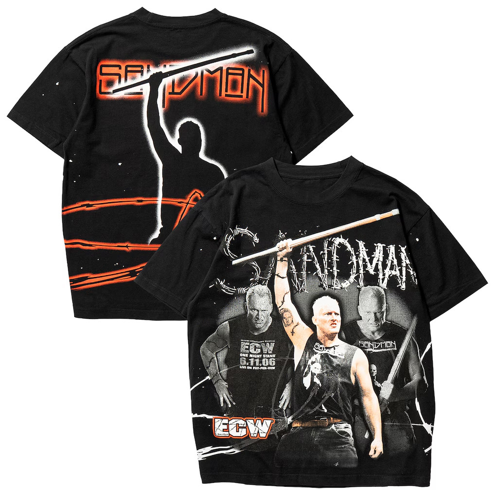 WWE Merch 2026 Complex X WWE Black The Sandman T-Shirt Unique Gift For Wrestling Fans - Kdjoy WWE Merch 2026 Complex X WWE Black The Sandman T-Shirt Unique Gift For Wrestling Fans - Kdjoy