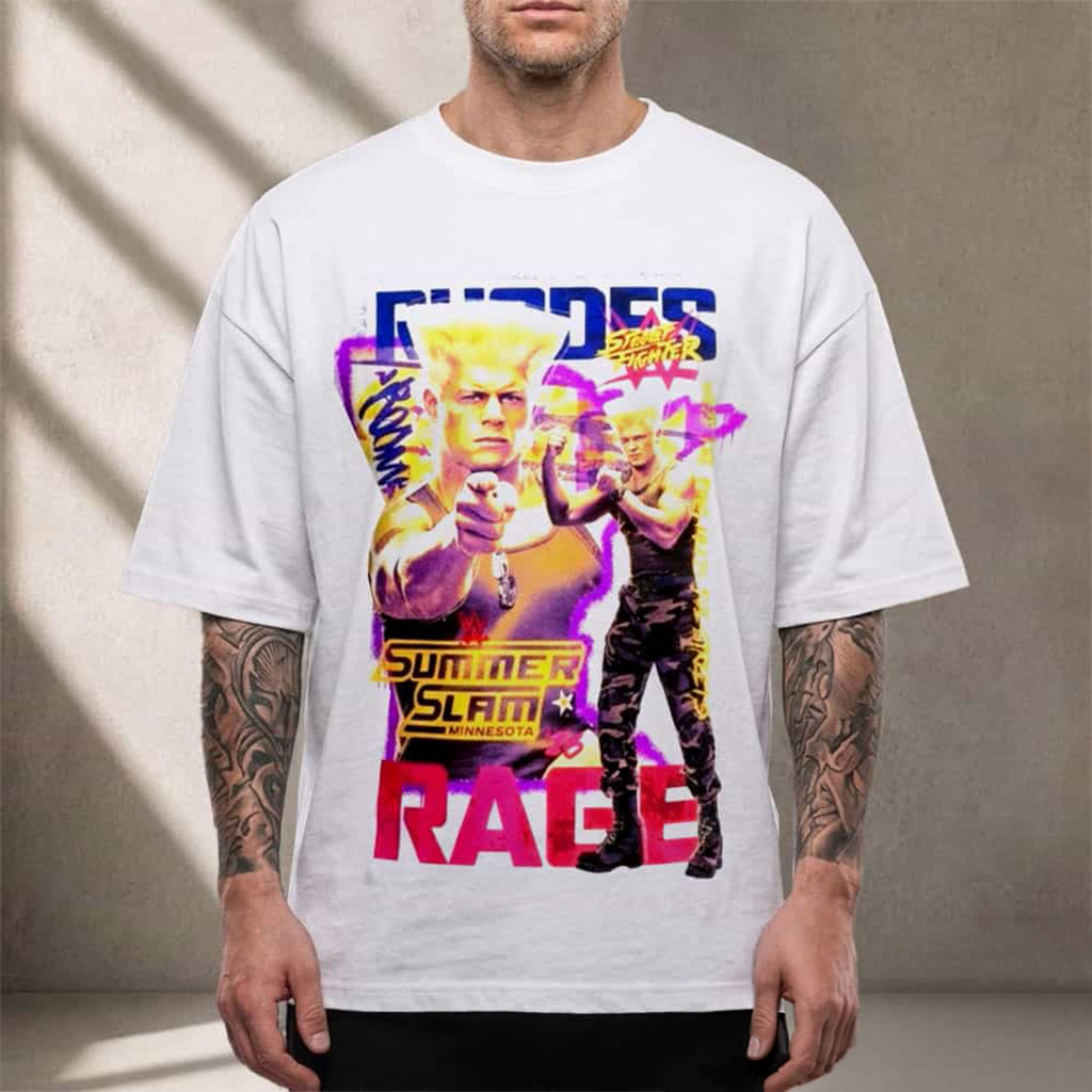 WWE X Street Fighter Summerslam 2026 T-Shirt Summerslam Minnesota Merch Gifts - Kdjoy WWE X Street Fighter Summerslam 2026 T-Shirt Summerslam Minnesota Merch Gifts - Kdjoy