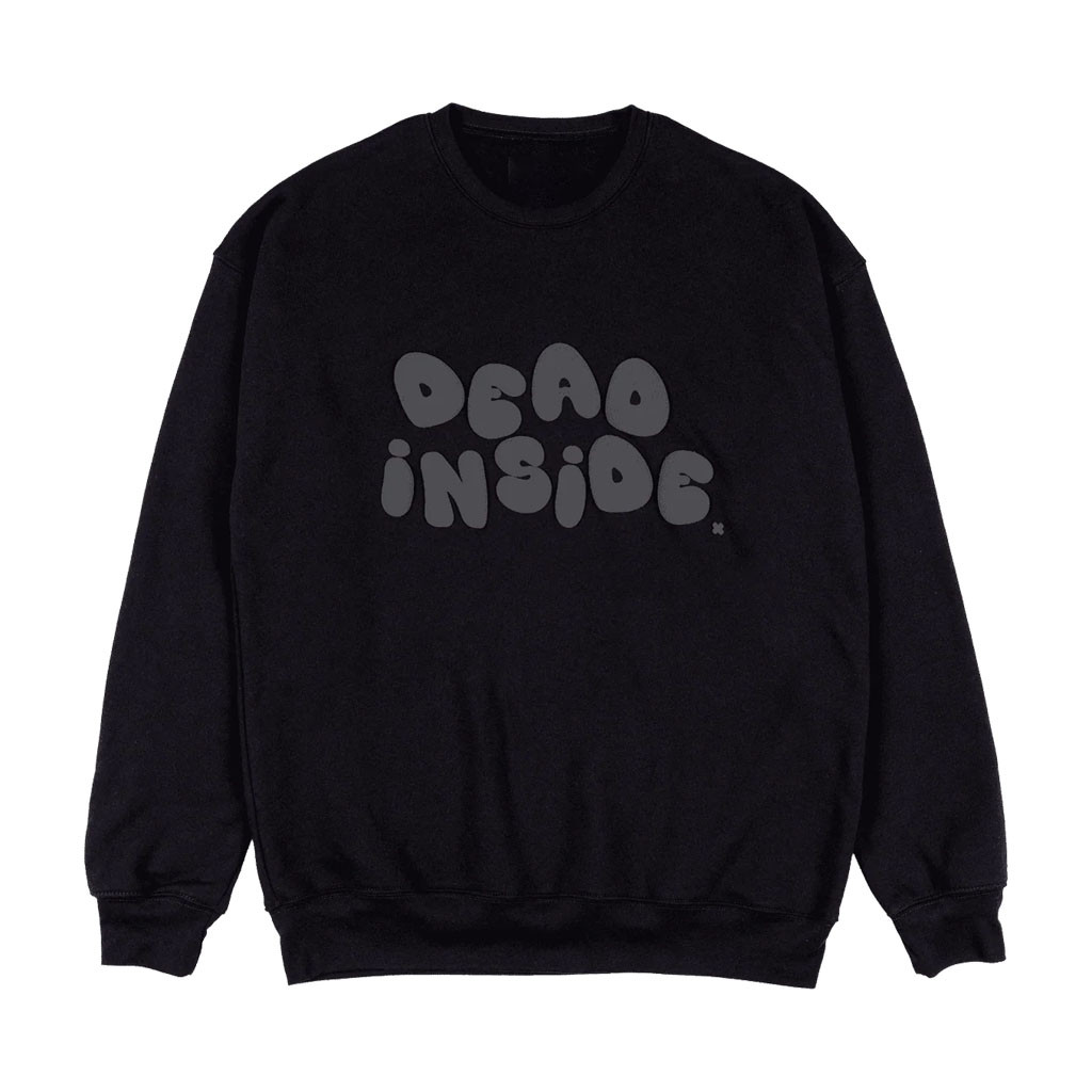 XPLR Merch 2026 Dead Inside Sweatshirt Black Sam And Colby Merch Unique Gift For Friends - Kdjoy