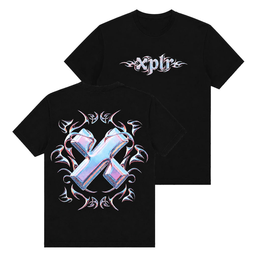 XPLR Merch 2026 Ethereal T-Shirt Black Sam And Colby Merch Best Birthday Gifts - Kdjoy