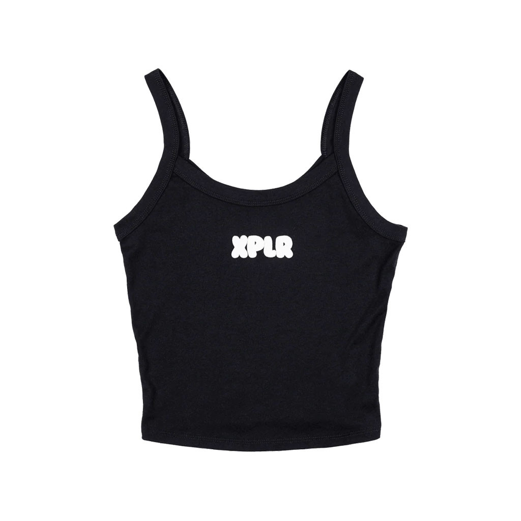 XPLR Merch 2026 Marshmallow Logo Tank Top Black Sam And Colby Merch Best Gift For Her - Kdjoy