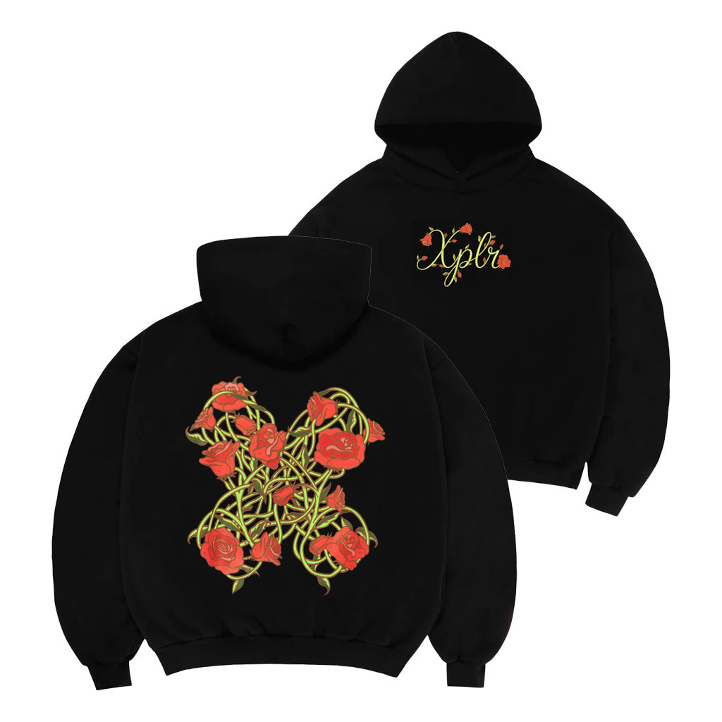 XPLR Merch 2026 Rosy Hoodie Black Sam And Colby Merch Birthday Gift Ideas For Her - Kdjoy XPLR Merch 2026 Rosy Hoodie Black Sam And Colby Merch Birthday Gift Ideas For Her - Kdjoy