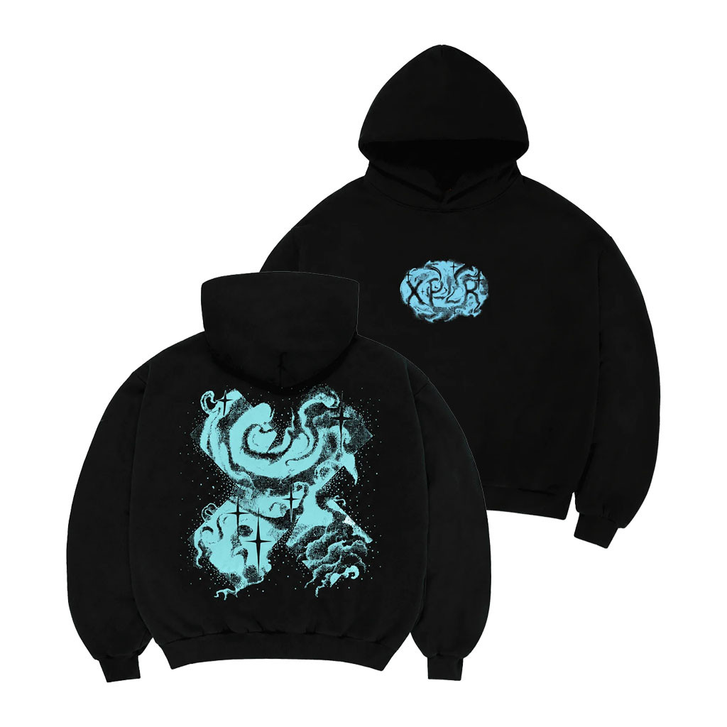 XPLR Merch 2026 Starry Night Hoodie Black Sam And Colby Merch Birthday Gift For Him - Kdjoy XPLR Merch 2026 Starry Night Hoodie Black Sam And Colby Merch Birthday Gift For Him - Kdjoy