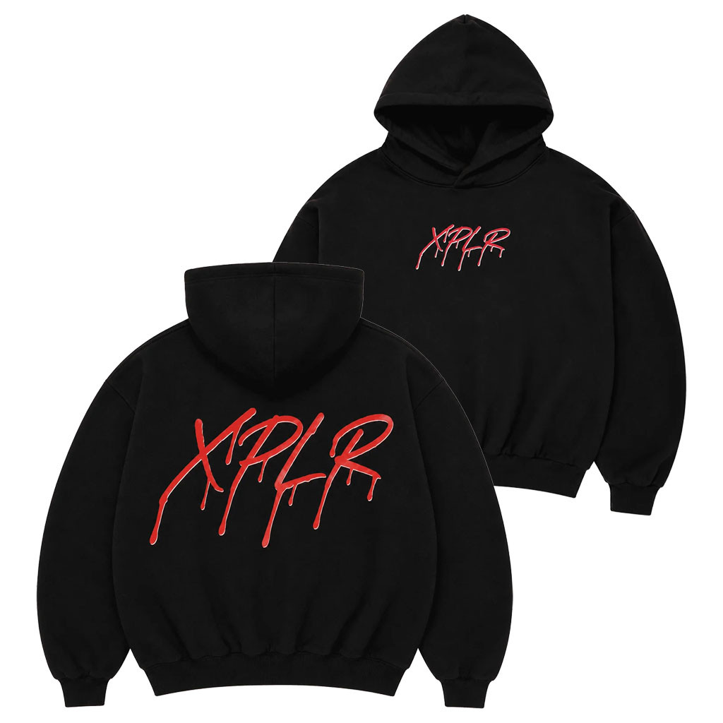 XPLR Merch 2026 Vamp Hoodie Black Sam And Colby Merch Unique Birthday Gift For Friends - Kdjoy