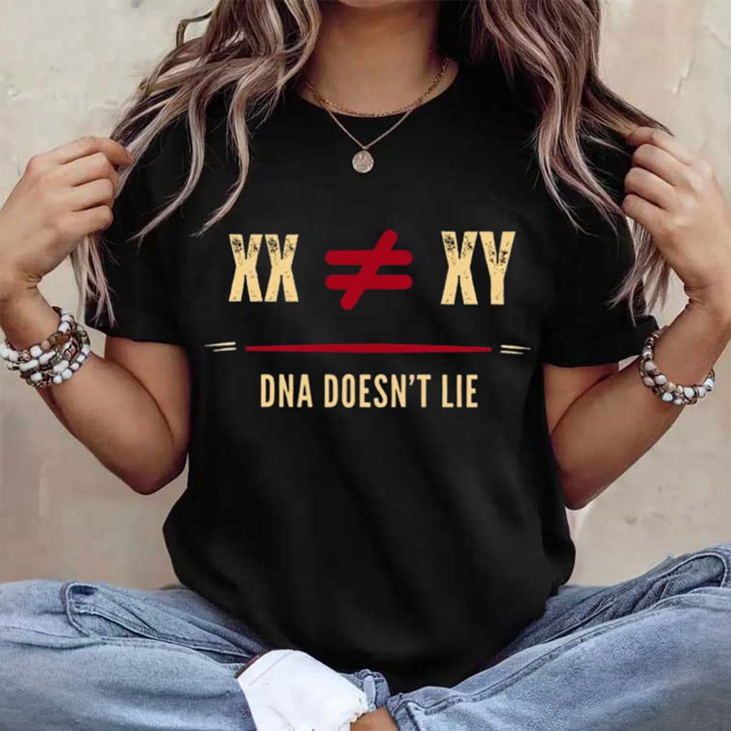XX XY DNA Doesn't Lie T-Shirt Women's Sports Support Gifts Ideas For Her - Kdjoy XX XY DNA Doesn't Lie T-Shirt Women's Sports Support Gifts Ideas For Her - Kdjoy