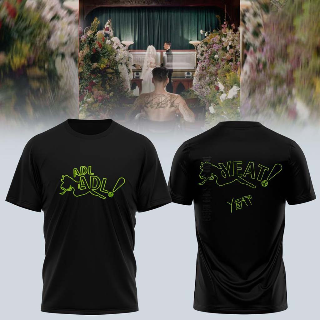 Yeat ADL Live Lyfe Tour 2026 Signed T-Shirt Yeat ADL Merch Best Gift For Rap Fans - Kdjoy