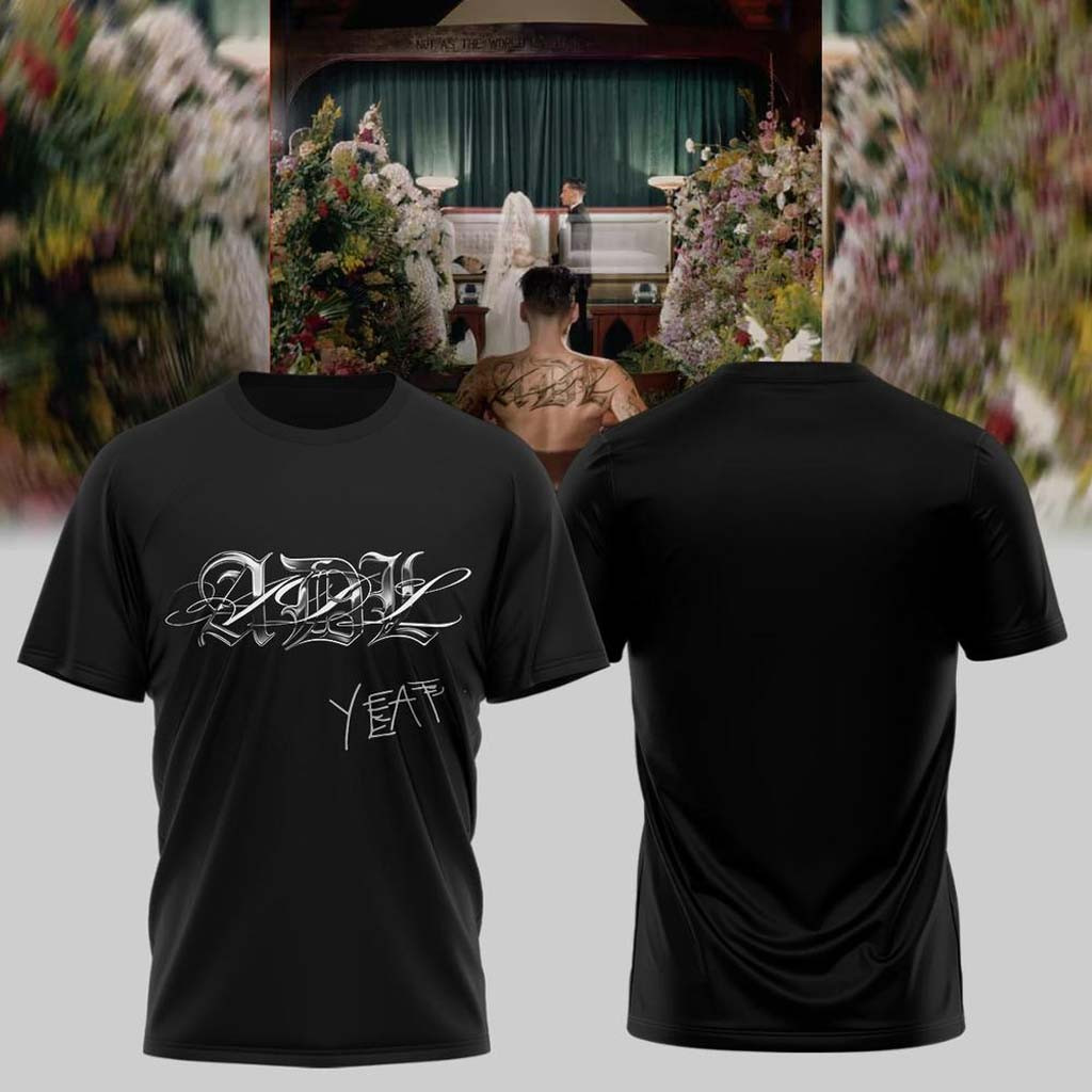 Yeat ADL Live Lyfe Tour 2026 Signed T-Shirt Yeat Merch Best Gifts For Rap Fans - Kdjoy