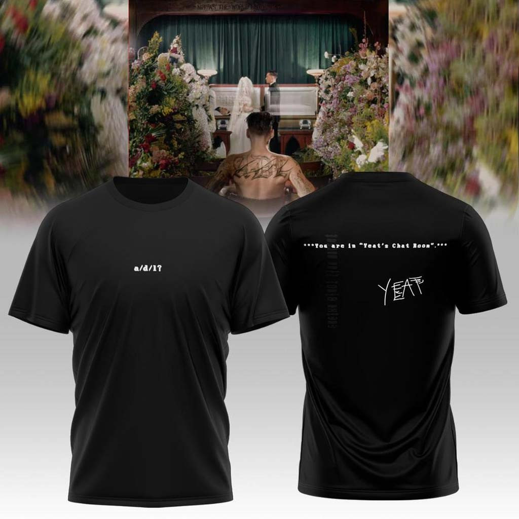 Yeat ADL Live Lyfe Tour 2026 Signed T-Shirt You Are In Yeat's Chat Room Shirt Yeat Merch Gifts - Kdjoy Yeat ADL Live Lyfe Tour 2026 Signed T-Shirt You Are In Yeat's Chat Room Shirt Yeat Merch Gifts - Kdjoy