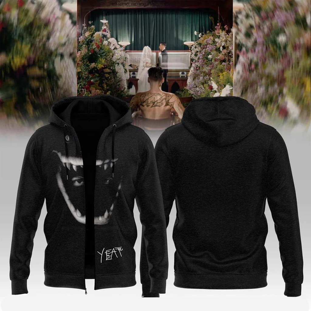 Yeat Merch 2026 The Love Life Tour Signed Zip Hoodie Birthday Gifts For Music Lovers - Kdjoy Yeat Merch 2026 The Love Life Tour Signed Zip Hoodie Birthday Gifts For Music Lovers - Kdjoy