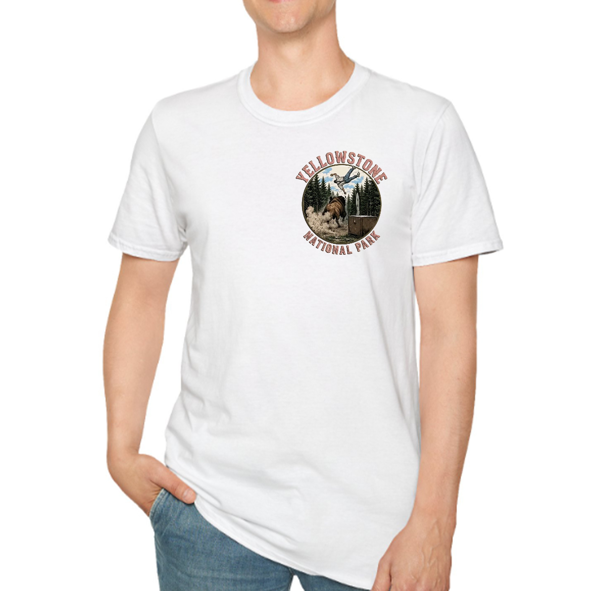 Yellowstone National Park Do Not Pet The Fluffy Cows Shirt Funny Bison Meme Tee Gifts - Kdjoy