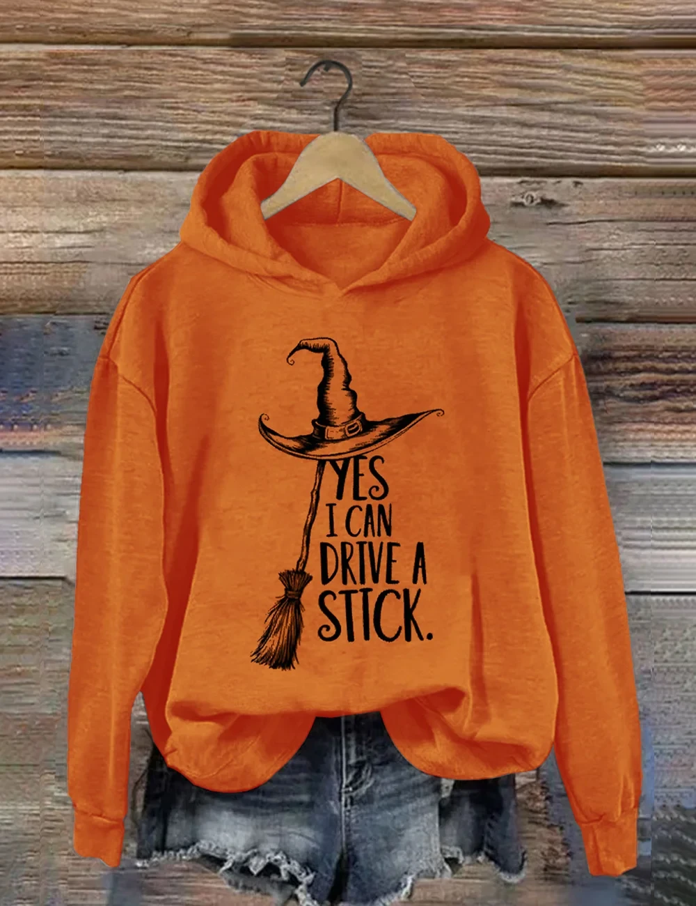 Yes I Can Drive A Stick Halloween Hoodie Funny Halloween Clothing Gift For Bold Women - Kdjoy Yes I Can Drive A Stick Halloween Hoodie Funny Halloween Clothing Gift For Bold Women - Kdjoy