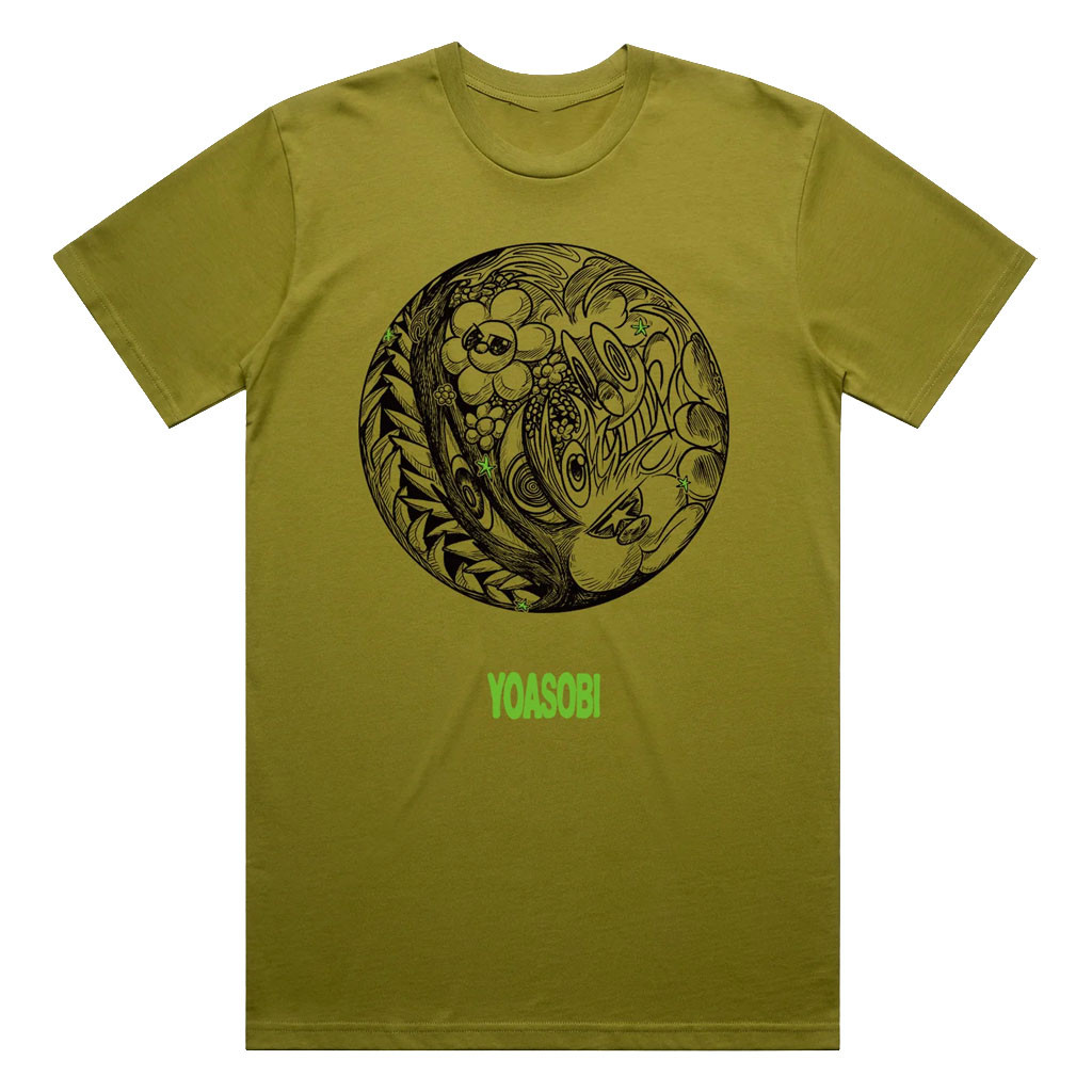 Yoasobi Merch 2026 Round Art T-Shirt Music Lover Gift Ideas For Him - Kdjoy Yoasobi Merch 2026 Round Art T-Shirt Music Lover Gift Ideas For Him - Kdjoy