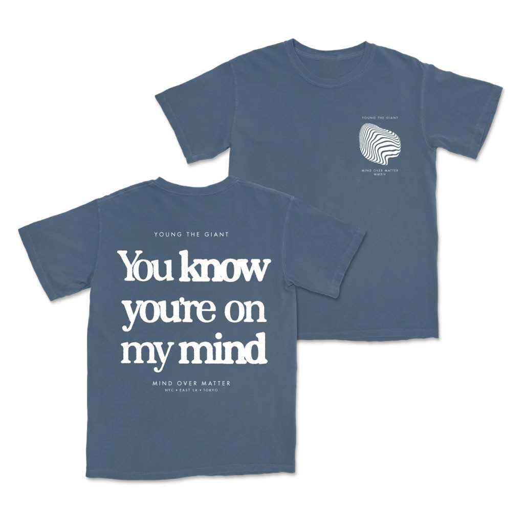 Young The Giant Merch 2026 On My Mind T-Shirt Presents For Rock Lovers