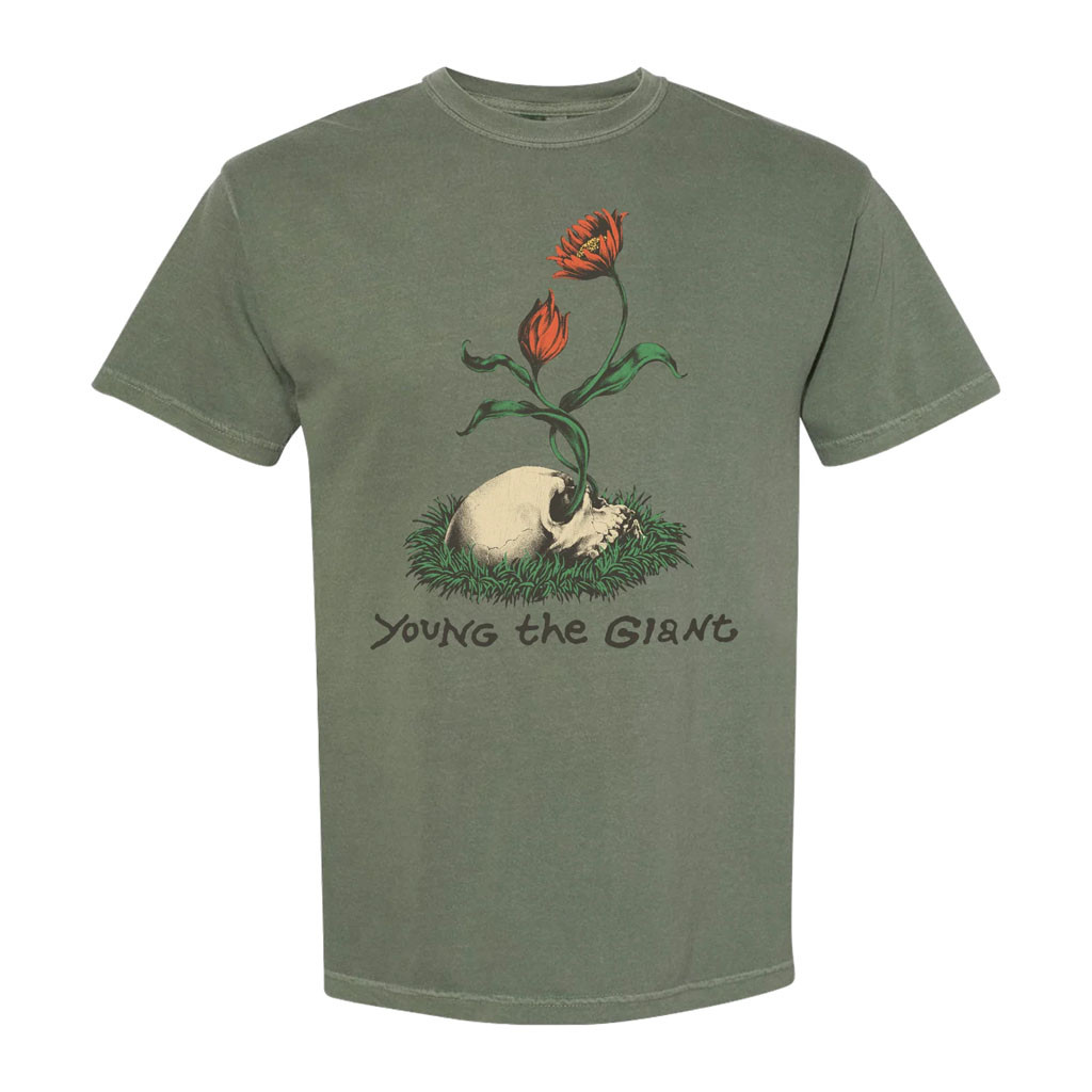 Young The Giant Merch 2026 Skull T-Shirt Gift Ideas For Rock Music Lovers