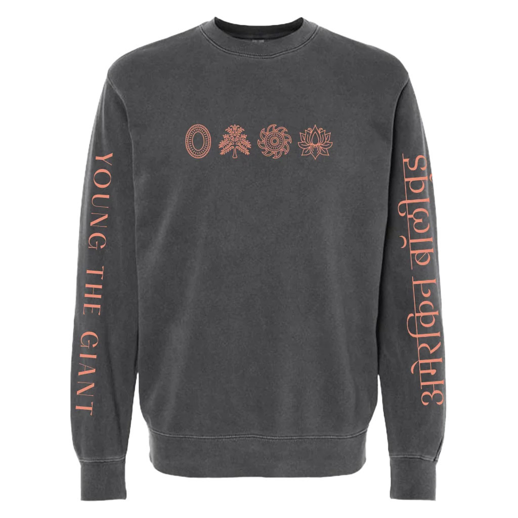 Young The Giant Merch 2026 Symbols Crewneck Sweatshirt Gifts For Rock Music Lovers Young The Giant Merch 2026 Symbols Crewneck Sweatshirt Gifts For Rock Music Lovers