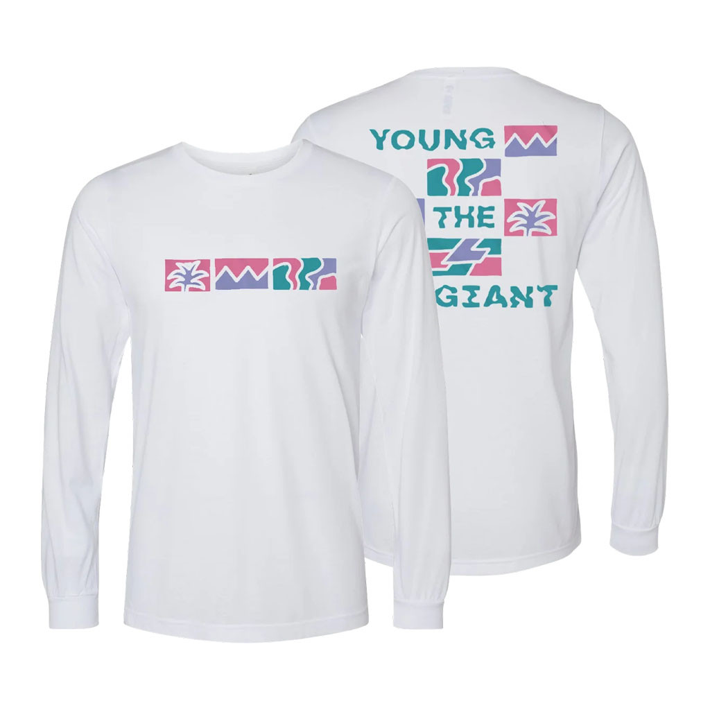 Young The Giant Merch 2026 Wavy Steps Long Sleeve Shirt Gift For Rock Music Lovers