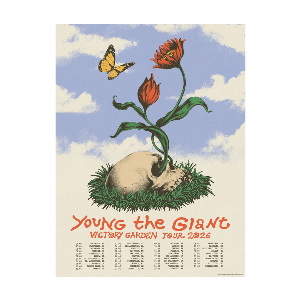Young The Giant Merch Young The Giant Victory Garden 2026 Tour Poster Wall Decor Ideas Young The Giant Merch Young The Giant Victory Garden 2026 Tour Poster Wall Decor Ideas