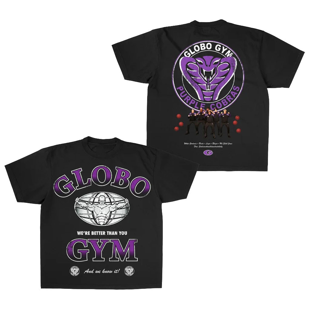 Younger You Merch 2026 Purple Cobras T-Shirt Globo Gym Shirt Gift For Brothers