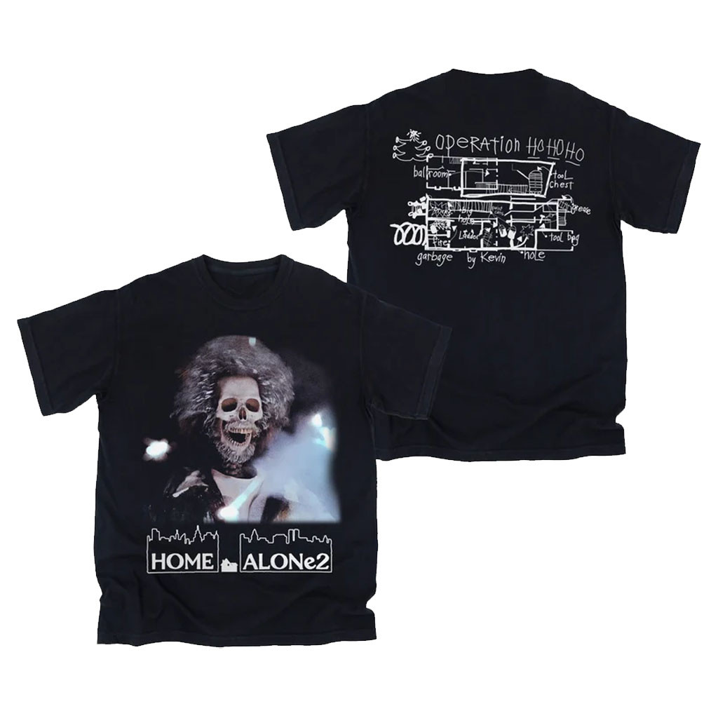 Younger You Merch 2026 Skeleton Model T-Shirt Home Alone 2 Merch Christmas Gift Ideas