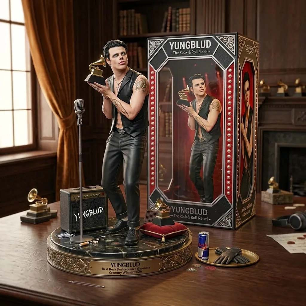 Yungblud 2026 Grammy Acrylic Plaque The Rock And Roll Rebel Yungblud Merch Gift For Fans