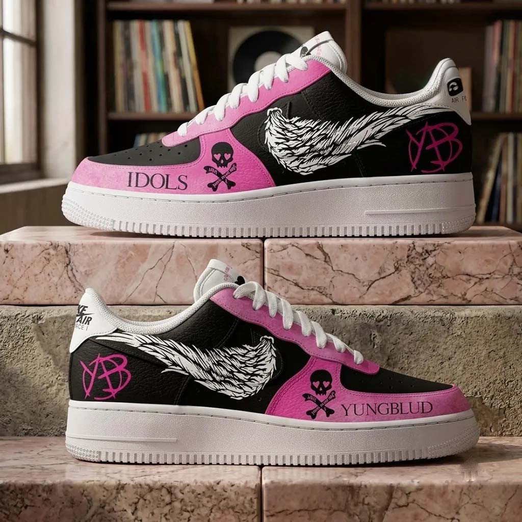 Yungblud Idols Skull Wings Sneakers 2026 Yungblud Merch Presents For Music Lovers