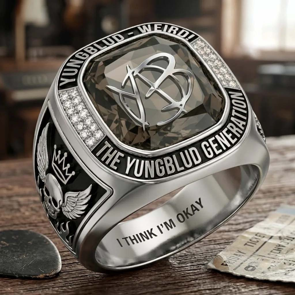 Yungblud Weird The Yungblud Generation Ring I Think I'm Okay Ring Yungblud Merch Gift For Fans