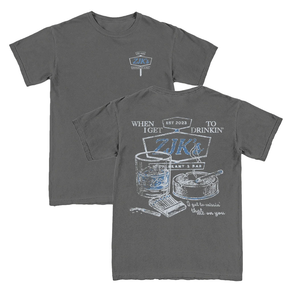Zach John King Merch 2026 Get To Drinkin' T-Shirt Music Related Gifts For Guys - Kdjoy