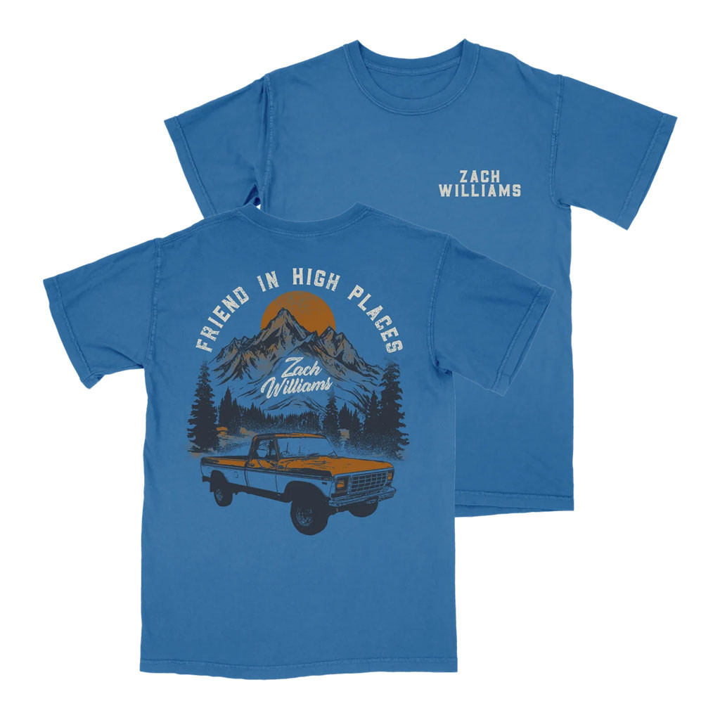 Zach Williams Merch 2026 Friend In High Places T-Shirt Gifts For Music Lovers - Kdjoy Zach Williams Merch 2026 Friend In High Places T-Shirt Gifts For Music Lovers - Kdjoy