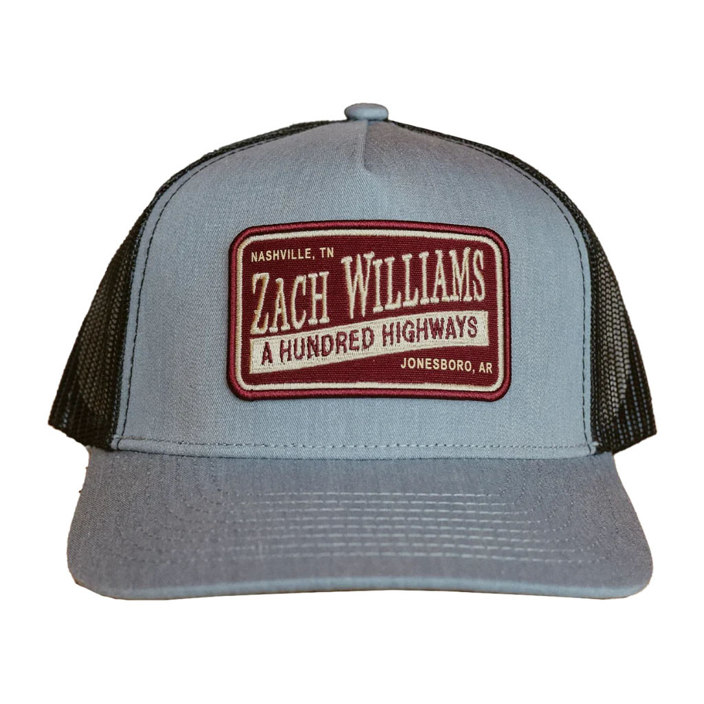 Zach Williams Merch 2026 Zach WIlliams A Hundred Highways Trucker Hat Gift For Music Fans - Kdjoy