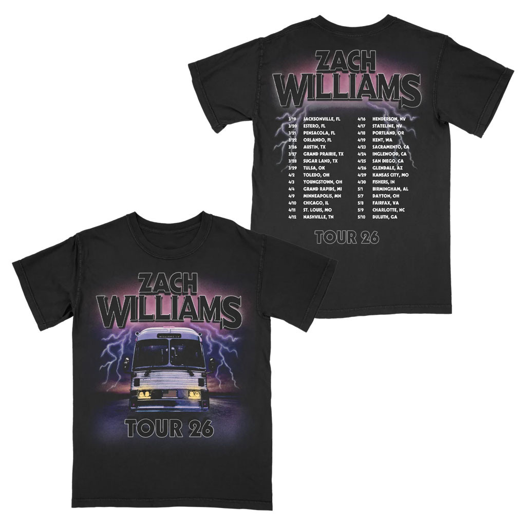 Zach Williams Merch Zach Williams 2026 Tour T-Shirt Unique Gifts For Music Lovers - Kdjoy Zach Williams Merch Zach Williams 2026 Tour T-Shirt Unique Gifts For Music Lovers - Kdjoy