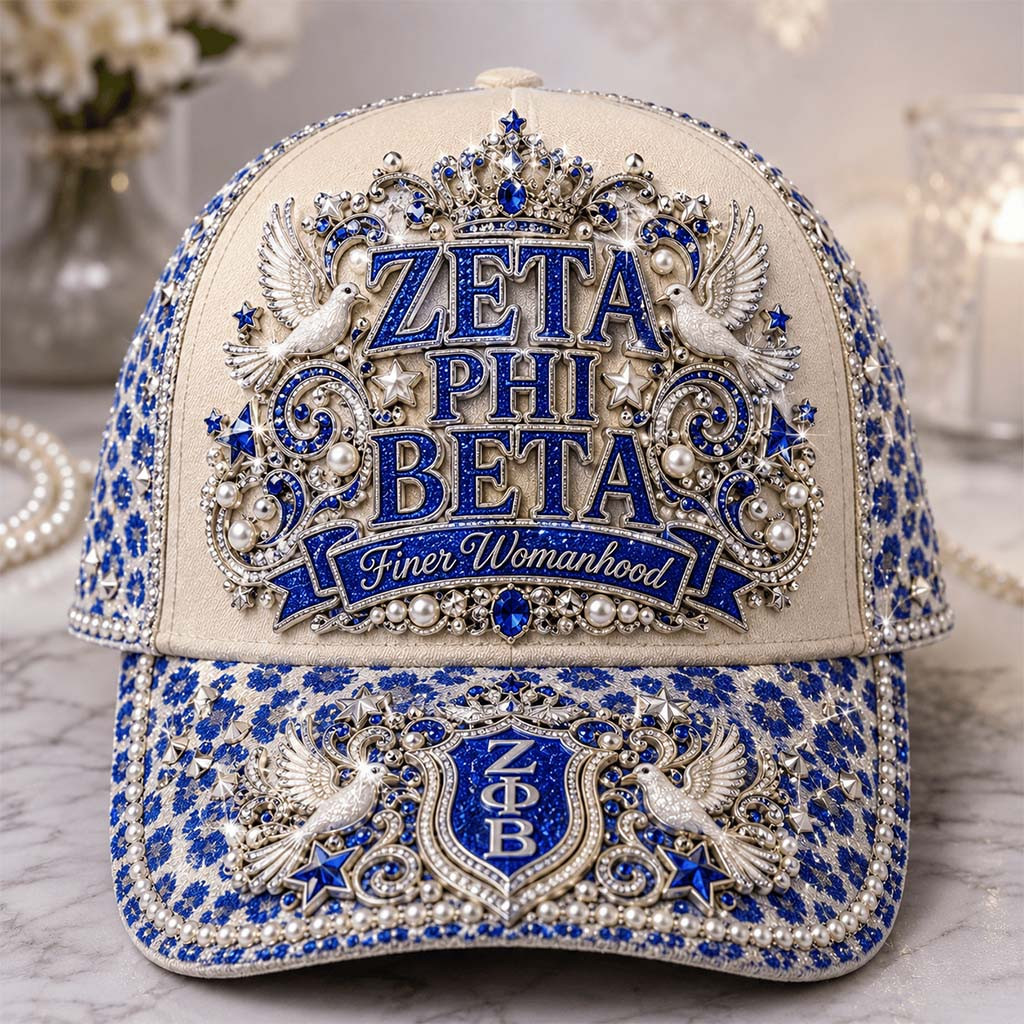 Zeta Phi Beta Finer Womanhood Hat Zeta Phi Beta Merch Best Gifts For Wife - Kdjoy
