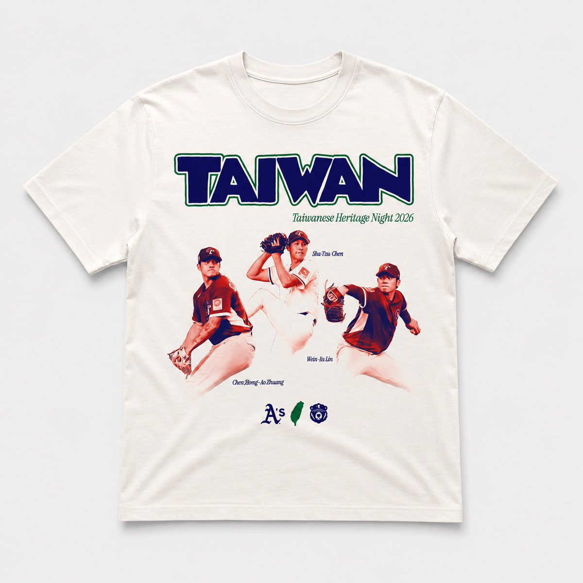 2026 Athletics Taiwanese Heritage Night Shirt Athletics Merch Gift For Baseball Lovers