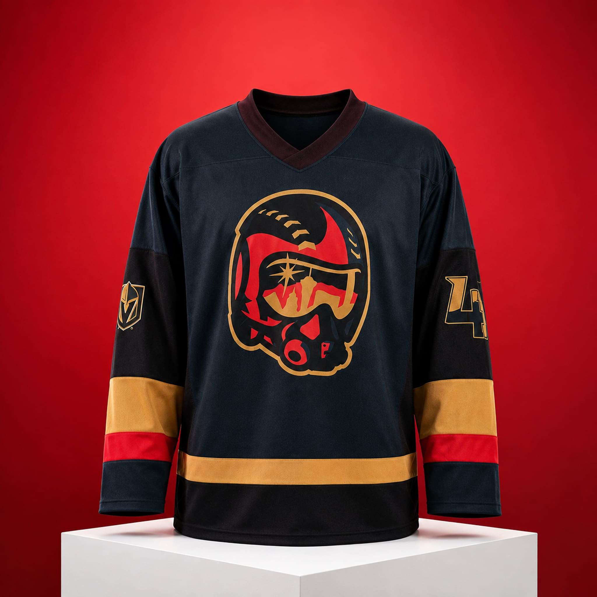 2026 Aviators x Golden Knights Hockey Jersey Vegas Golden Knights Merch Gifts For Hockey Fan