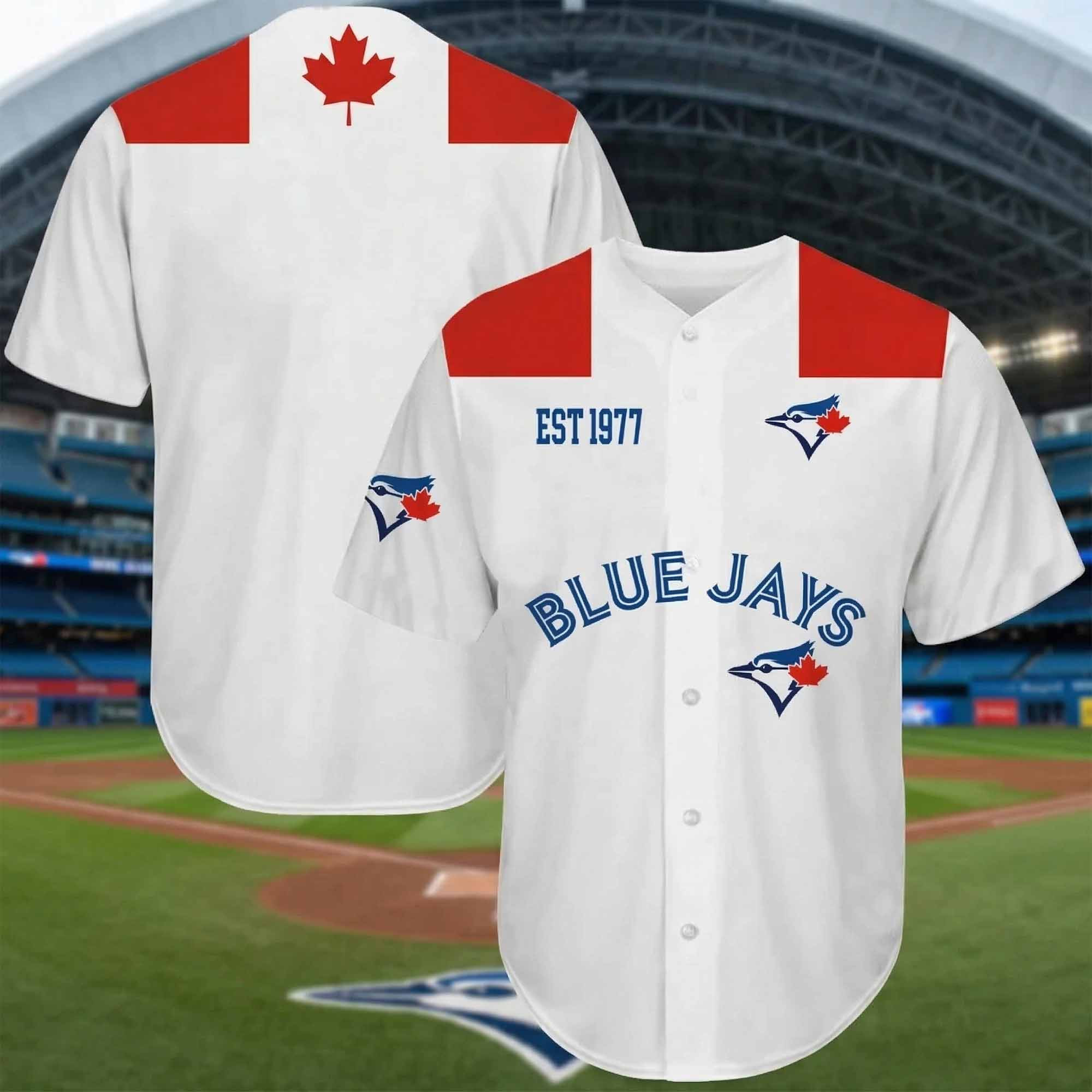 2026 Blue Jays Est 1977 Baseball Jersey