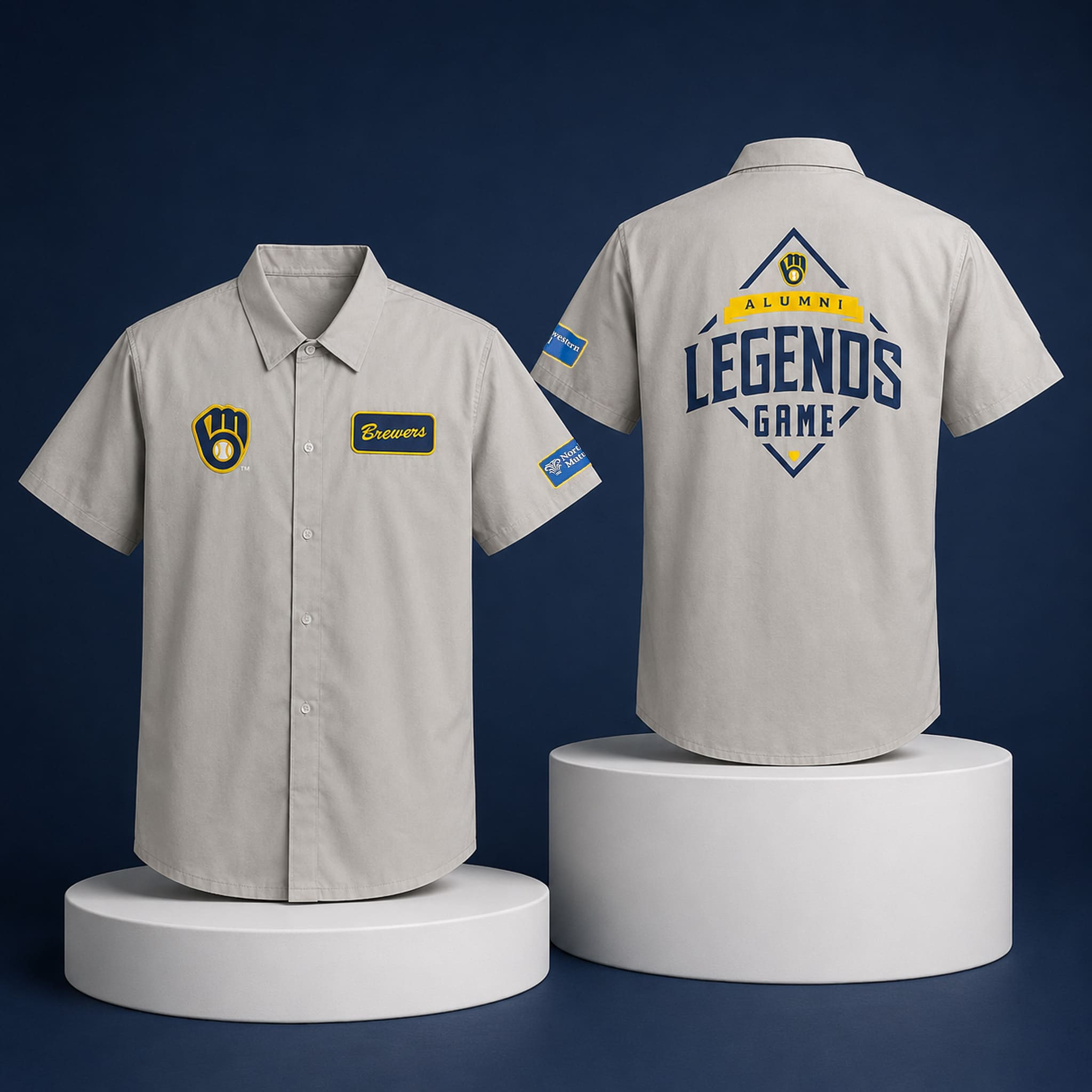 2026 Brewers American Family Field 25th Anniversary Button Shirt Giveaway 2026 Brewers American Family Field 25th Anniversary Button Shirt Giveaway