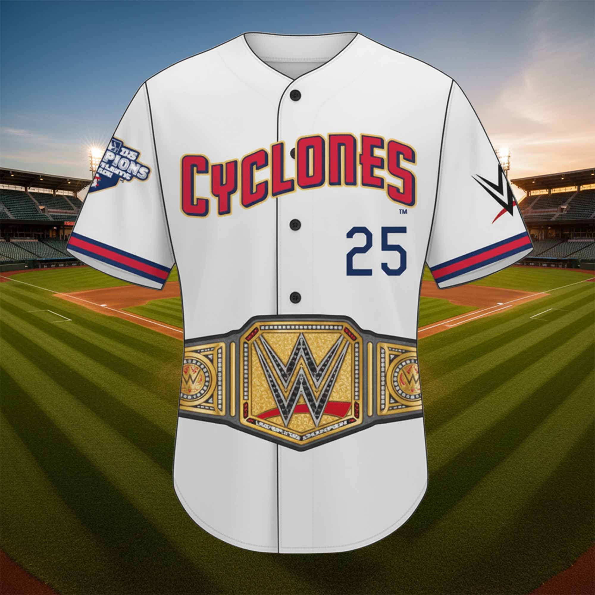 2026 Brooklyn Cyclones WWE Night Jersey