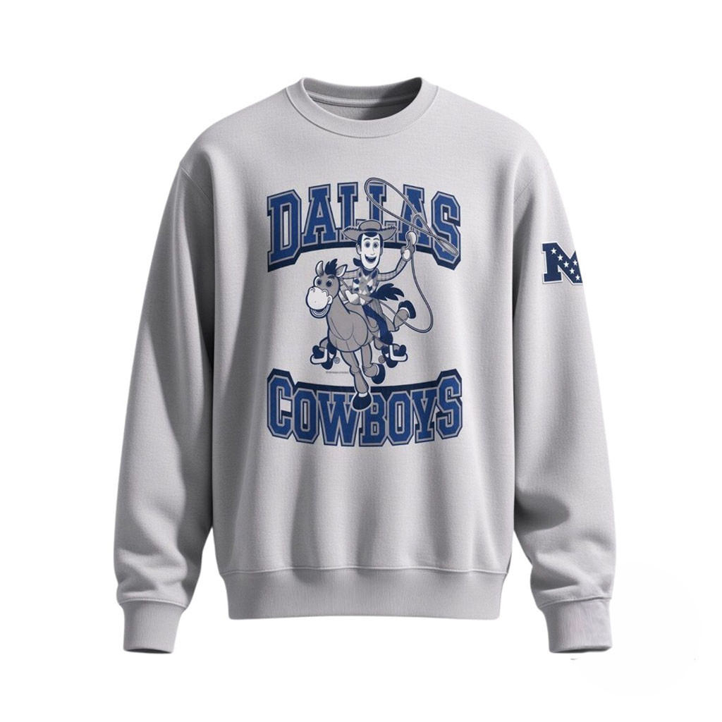 2026 Cowboys Woody Sweatshirt Disney Collab Dallas Cowboys Merch Gift For Fans 2026 Cowboys Woody Sweatshirt Disney Collab Dallas Cowboys Merch Gift For Fans