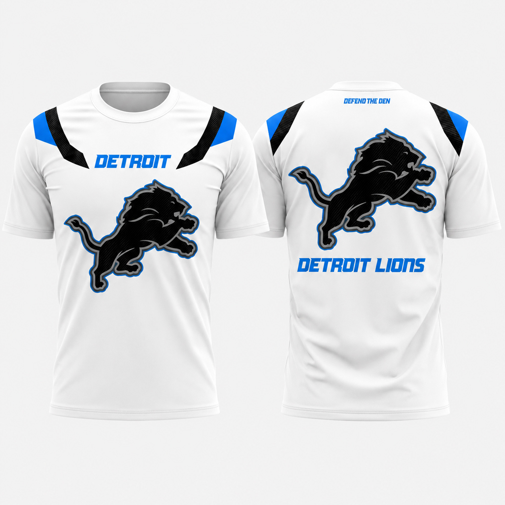 2026 Detroit Lions Rivalries Shirt Defend The Den T-Shirt Detroit Lions Merch Football Fan Gift