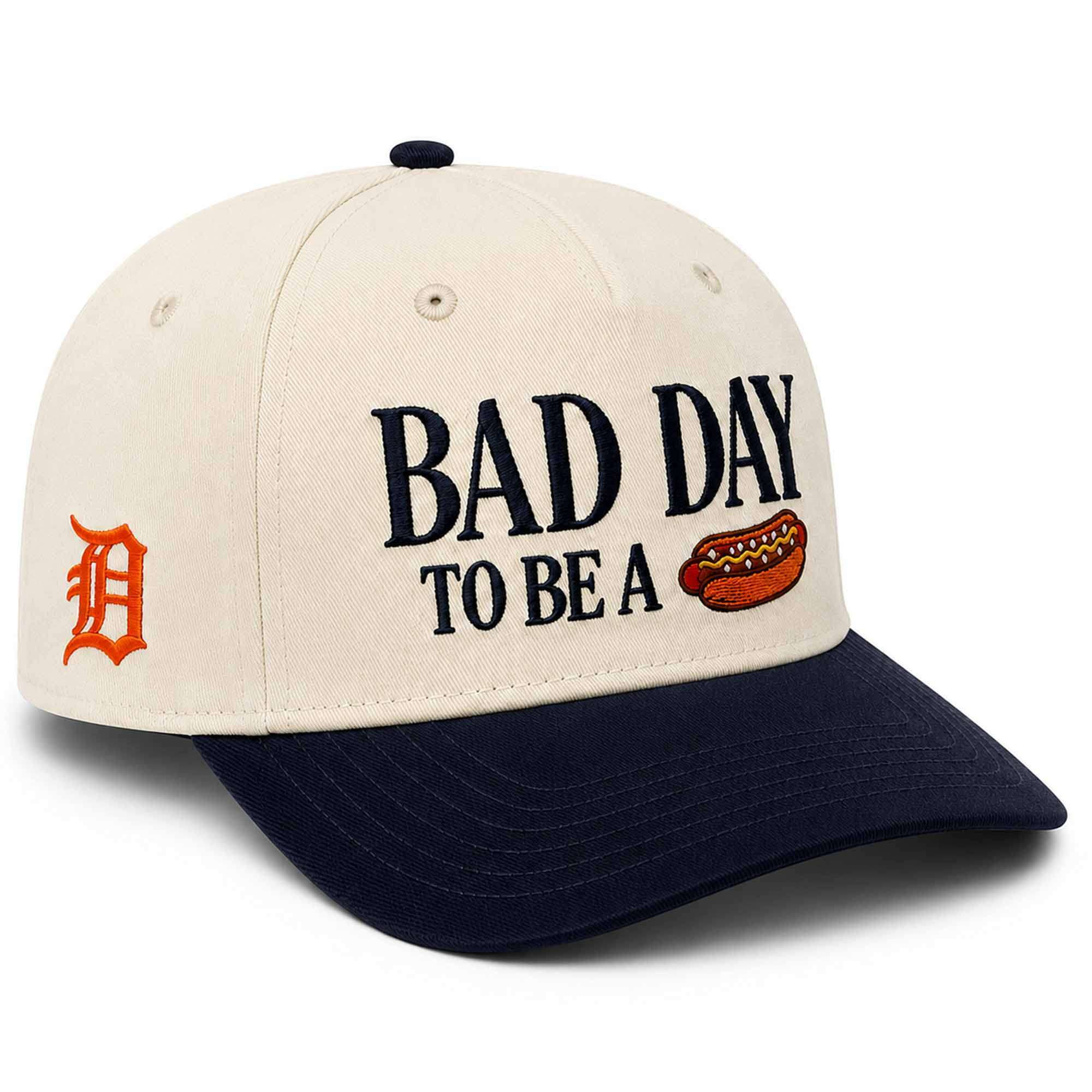 2026 Detroit Tigers Bad Day To Be A Coney Dog Hat Embroidered Tigers Merch Gifts For Baseball Fans