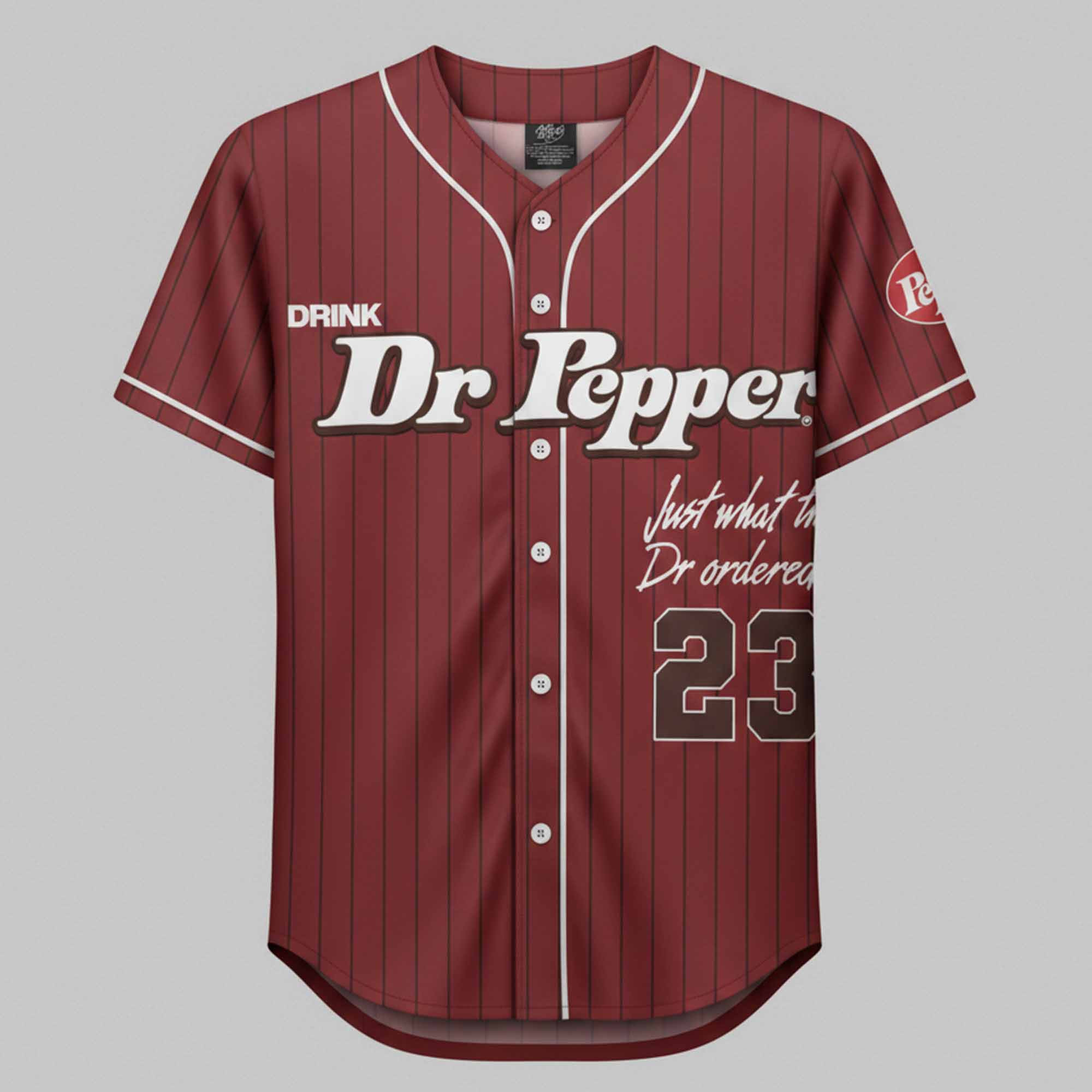2026 Dr Pepper Baseball Jersey 2026 Dr Pepper Baseball Jersey