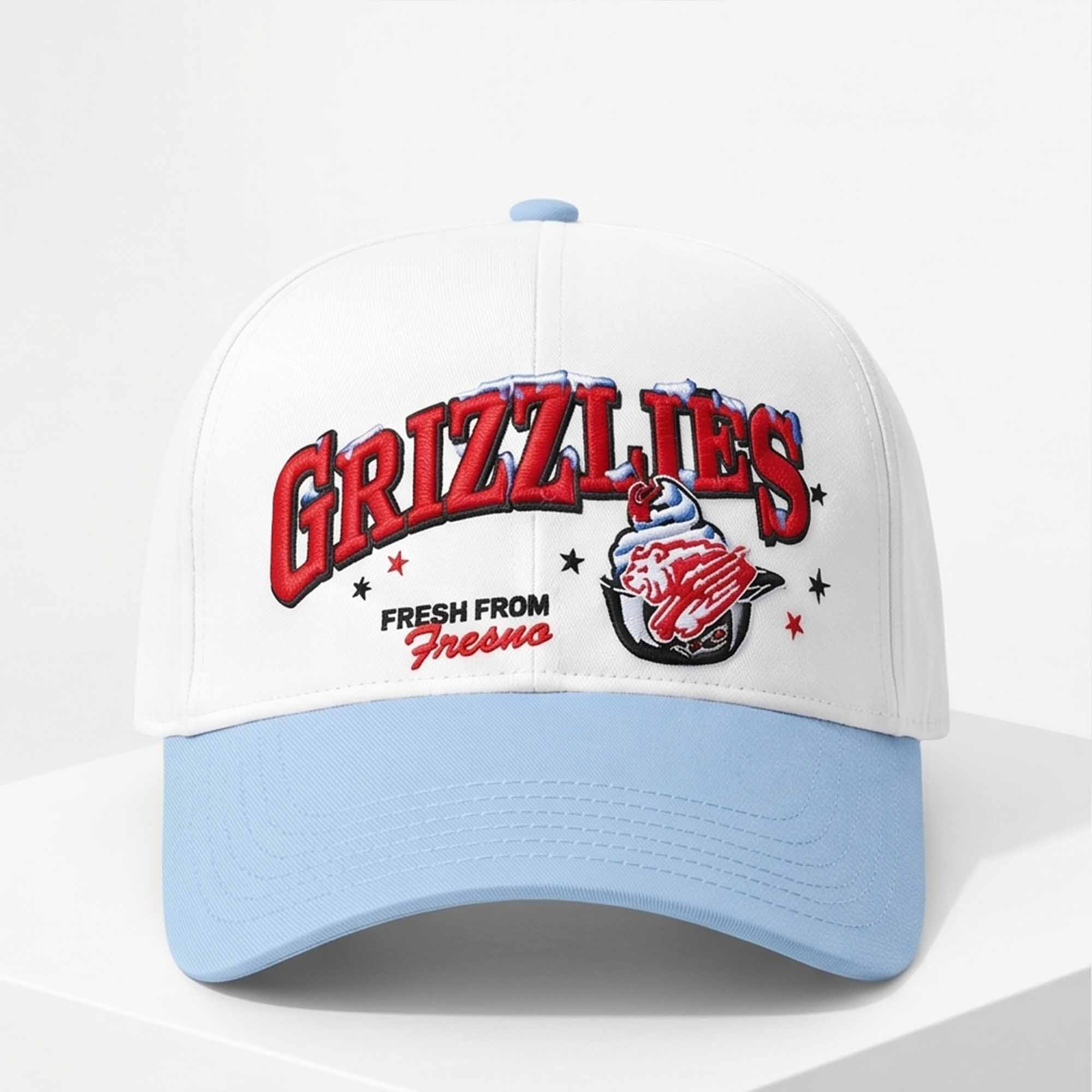 2026 Fresno Grizzlies Ice Cream Fresh From Fresno Hat 2026 Fresno Grizzlies Ice Cream Fresh From Fresno Hat
