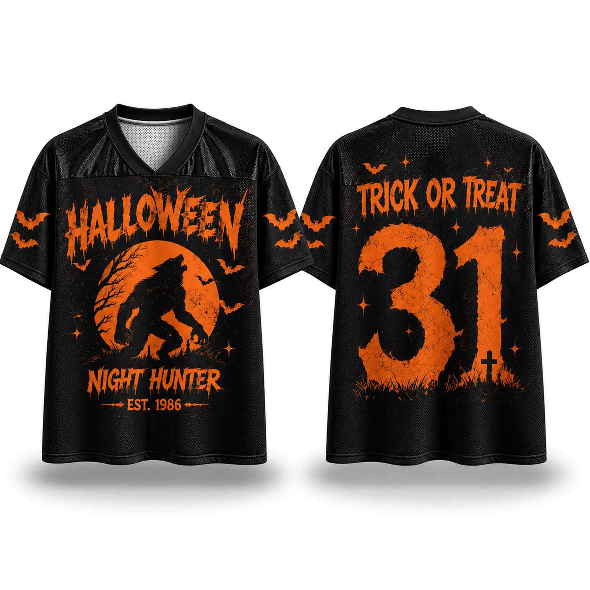 2026 Halloween Night Hunter Est 1986 Trick Or Treat 31 Jersey Halloween Apparel BFF Gifts 2026 Halloween Night Hunter Est 1986 Trick Or Treat 31 Jersey Halloween Apparel BFF Gifts