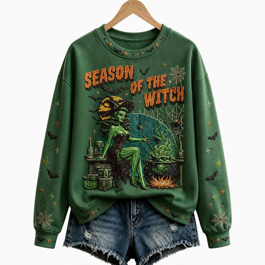 2026 Halloween Season Of The Witch Sweatshirt Spooky Season Apparel Halloween Gifts 2026 Halloween Season Of The Witch Sweatshirt Spooky Season Apparel Halloween Gifts