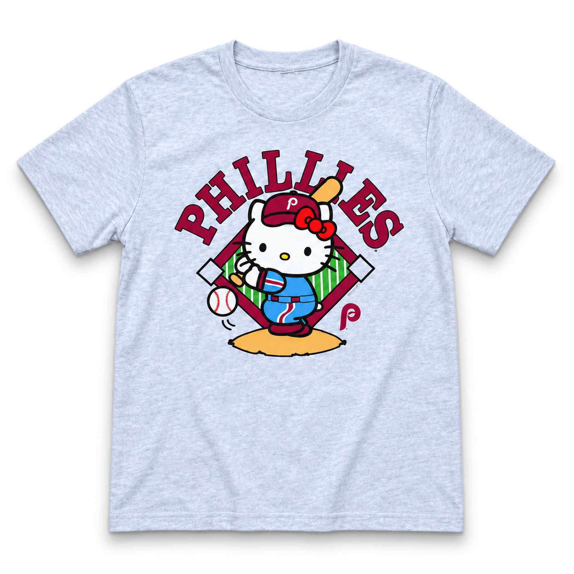 2026 Hello Kitty x Phillies Shirt Philadelphia Phillies Merch Gifts For Baseball Fans 2026 Hello Kitty x Phillies Shirt Philadelphia Phillies Merch Gifts For Baseball Fans